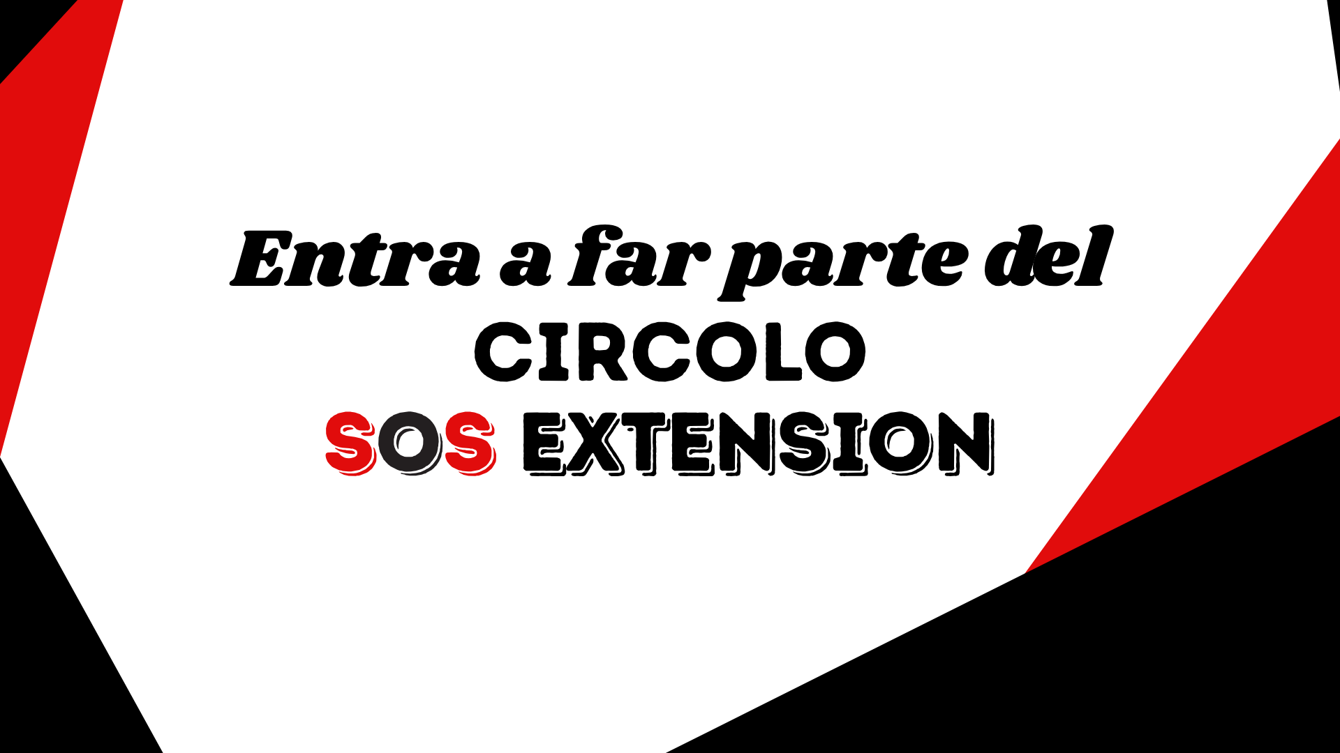 Smart Volume Italia - Sos Extension